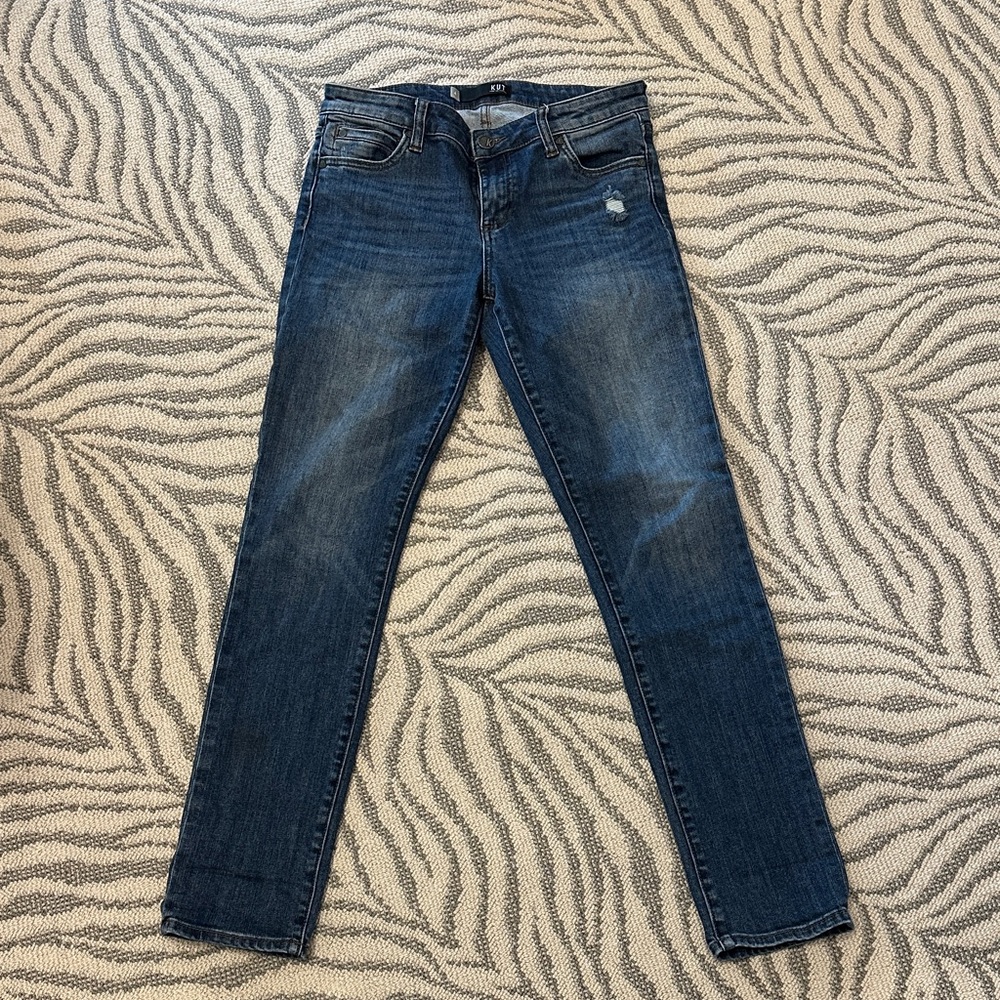 Kut from the Kloth Dark Blue Skinny Jeans